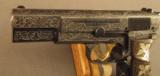 Browning High Power Pistol Exquisite Engraving - 9 of 12