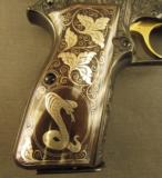Browning High Power Pistol Exquisite Engraving - 2 of 12