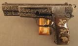 Browning High Power Pistol Exquisite Engraving - 6 of 12
