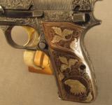 Browning High Power Pistol Exquisite Engraving - 7 of 12
