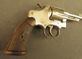 Smith & Wesson Pre-War .32 Regulation Police Revolver - 2 of 11