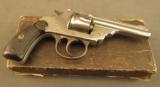 Antique Iver Johnson Safety Automatic Revolver In Box - 1 of 12