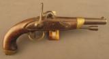 French Model 1822/42 Percussion Conversion Pistol - 1 of 10