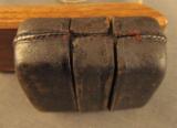 Rare 7MM Pinfire Ammo In Leather Wallet for Carry Pistol - 7 of 7