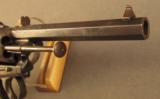 Antique Francotte Belgian Lefaucheux Double Action Revolver - 4 of 12