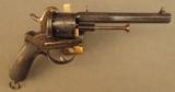 Antique Francotte Belgian Lefaucheux Double Action Revolver - 1 of 12