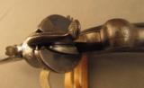 Antique Francotte Belgian Lefaucheux Double Action Revolver - 11 of 12