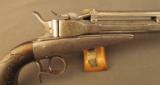 Rare Belgian Herman Patent Magazine Parlor Pistol by Victor Collette - 3 of 12