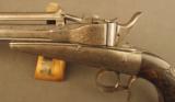 Rare Belgian Herman Patent Magazine Parlor Pistol by Victor Collette - 6 of 12