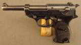 German Walther Zero Series P.38 Pistol 3rd Model - 4 of 12