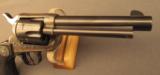 Colt SAA Revolver 2nd Gen with Stagecoach Box Built 1965 - 4 of 12
