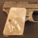 F.N. Baby Renaissance Pistol in Pigskin Presentation Case - 4 of 12