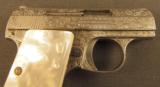 F.N. Baby Renaissance Pistol in Pigskin Presentation Case - 5 of 12