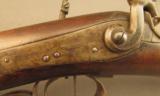 Antique New England Target Rifle Made in Bangor Maine - 7 of 12