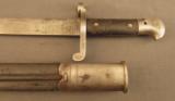 British pattern 1887 Mark III Bayonet And Scabbard - 5 of 7