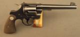 Colt Officers Model Heavy Barrel Revolver .38 Spl - 1 of 9