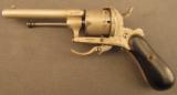 Antique French Pinfire Pocket Revolver - 3 of 8