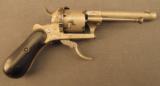 Antique French Pinfire Pocket Revolver - 2 of 8
