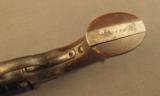 Rare James Warner Pocket Revolver - 6 of 7