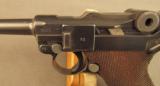German Mauser Luger P.08 Pistol 42 Code 1939 date - 4 of 9