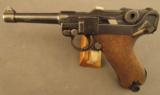 Police Rework German Luger P.08 Pistol - 2 of 8