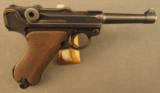 Police Rework German Luger P.08 Pistol - 1 of 8