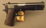 Very Nice Pre-War Colt Ace Pistol built 1934 w/ Factory letter - 1 of 12