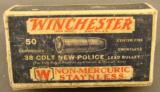 Winchester Ammo Colt New Police 38 - 1 of 8