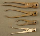 Four Barrel Shaped Bullet Molds - 1 of 9