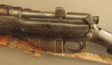 Rare British Enfield Rifle fitted for the Japanese Bayonet - 9 of 12
