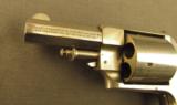 Antique Forehand & Wadsworth BullDog Pocket Revolver .38RF - 6 of 10