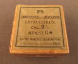 French SFM 9mm Pinfire Ammo - 1 of 5
