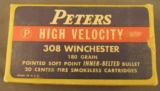 Peters High Velocity 308 Winchester Ammo - 1 of 2