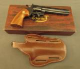 Colt Python With 6 Inch Magnaported Barrel & Holster - 1 of 12