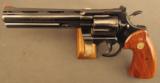 Colt Python With 6 Inch Magnaported Barrel & Holster - 5 of 12