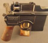 Mauser Post-War Bolo Broomhandle Pistol with Stock - 3 of 12