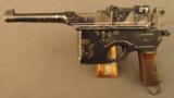 Mauser Post-War Bolo Broomhandle Pistol with Stock - 5 of 12