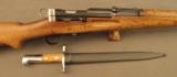 Swiss K31 Schmidt Rubin Short Rifle & Bayonet - 1 of 12