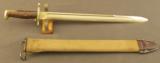 1905 Plated Bayonet in Single Tube Scabbard - 1 of 12