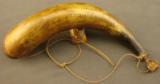 Antique Powder Horn from NFLD 16 inch - 1 of 9