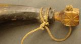 Antique Powder Horn from NFLD 16 inch - 2 of 9