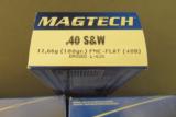 Magtech 40 Smith & Wesson Ammo 150 Rnds - 2 of 2