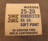 Winchester 25-20 Ammo 50 Rnds - 2 of 3