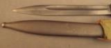German Kar.98 Bayonet with Rare Breadbag Frog - 6 of 6