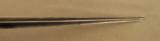 US 1873 Trapdoor Bayonet In NGP Mckenny Throated Scabbard - 7 of 8