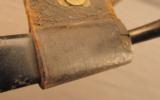 US 1873 Trapdoor Bayonet In NJ Scabbard - 7 of 7