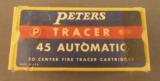 Peters 45 Automatic Tracer Ammo - 1 of 4