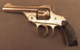 Antique Hopkins & Allen Top Break Folding Hammer Pocket Revolver - 3 of 8