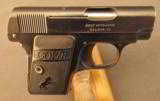 Colt Vest Pocket 1908 Hammerless Pistol - 1 of 6