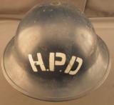 World War II Halifax Police Mk. II Brodie Helmet - 1 of 5